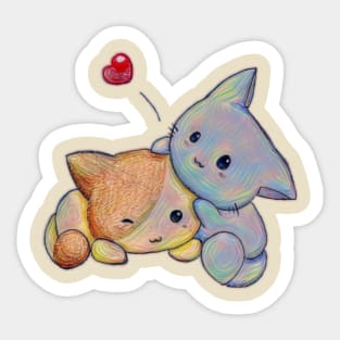 Cute Kitten Sticker